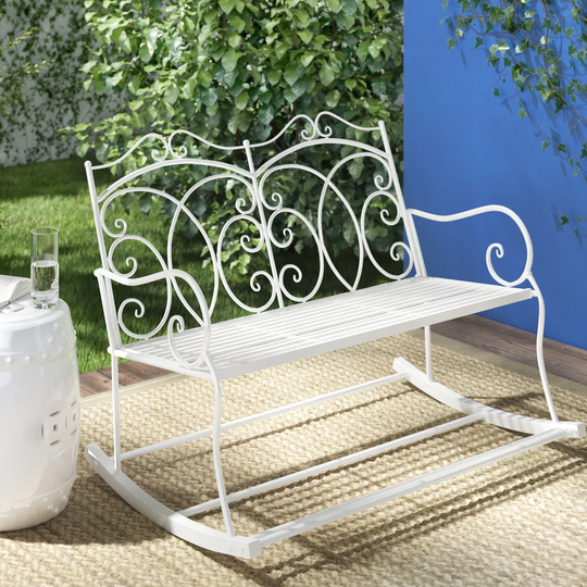 Decorative Iron Bench
