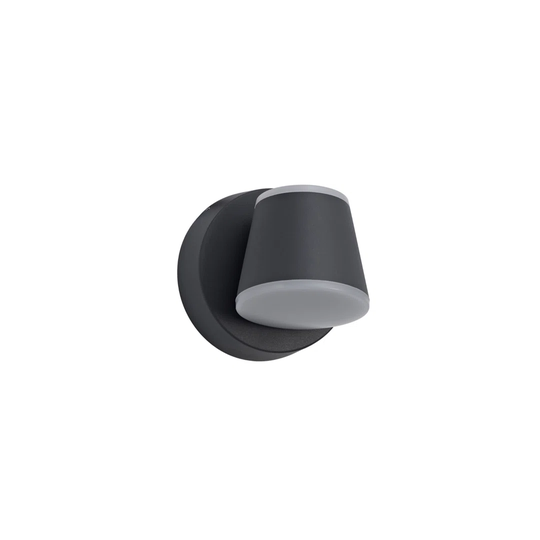 Oahu Wall Light 12W LED 3000K, Anthracite, 590Lm, IP54, 3Yrs Warranty