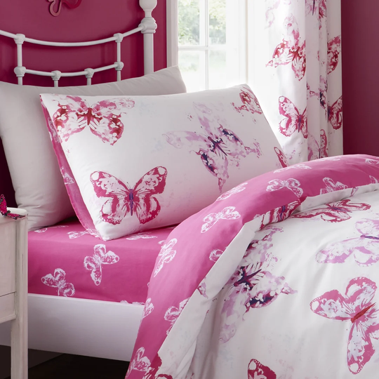 Butterfly Easy Care Duvet Cover Set