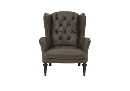 Tetrad - Southwood Leather Accent Chair - Black