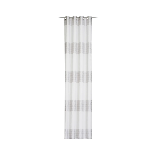 Pera Eyelet Semi Sheer Single Curtain