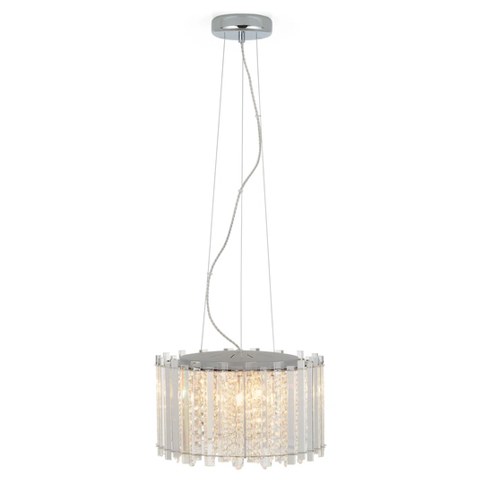 Machado 4 - Light Crystal Drum Pendant