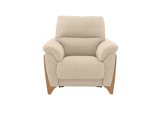 Ercol - Enna Fabric Power Recliner Armchair - Beige