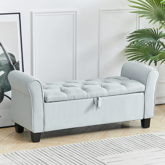 Elysian Upholstered Storage Bench