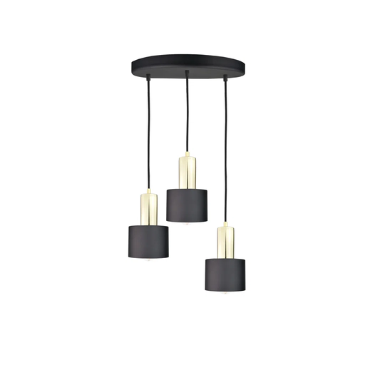 3 - Light Cluster Cylinder Pendant
