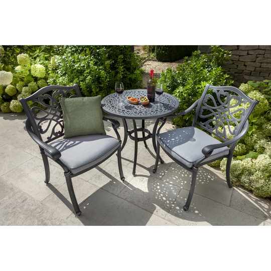 Capri 2 Seater Bistro Set with Cushions