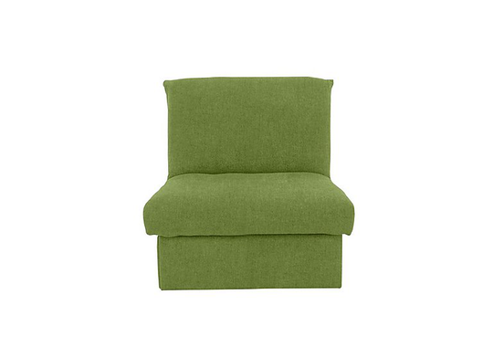 Versatile Fabric Chair Bed - Green