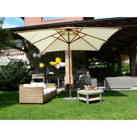 3m Square Beach Parasol