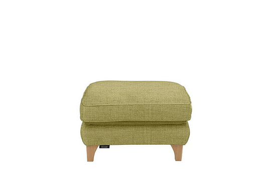 Ercol - Enna Fabric Footstool - Green