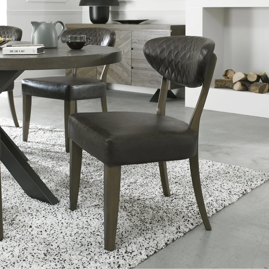 Maez Side Chair in Old West Vintage