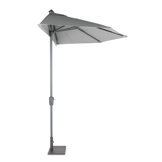 Menos 2.7m Balcony Parasol