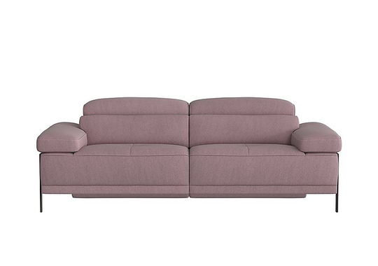 Nicoletti - Theron 3 Seater Fabric Recliner Sofa