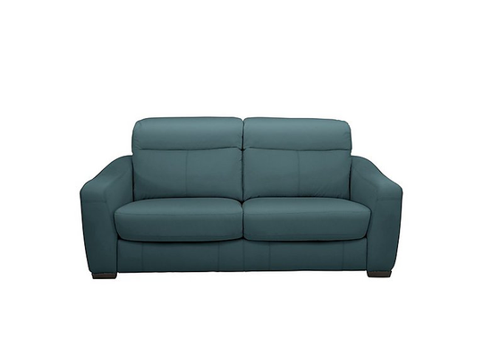 Cressida 2 Seater Leather Recliner Sofa - Green- World of Leather