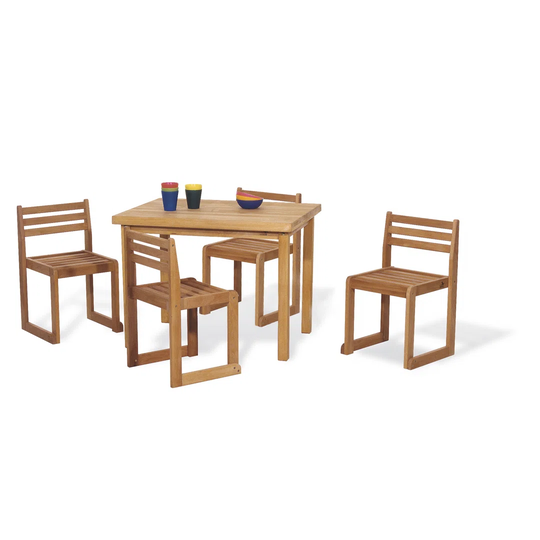 Peter Children's 5 Piece Table and Chair Set
