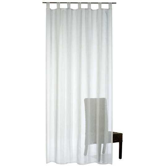 Aleksei Tab Top Semi Sheer Curtain