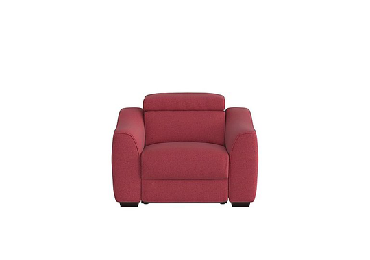 Elixir Fabric Armchair - Red
