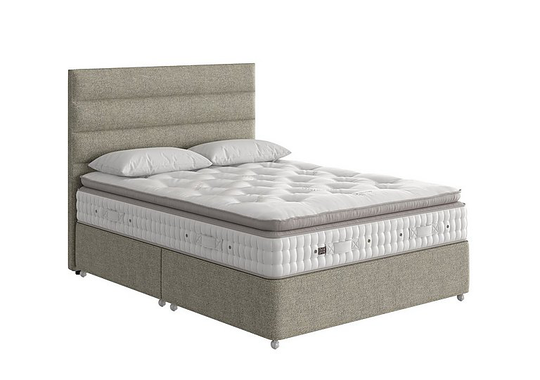 Vispring - Baroness Pillow Top Divan Set - Super King - Grey