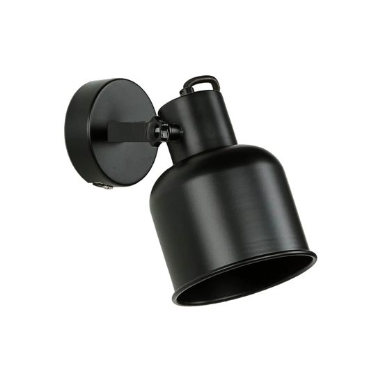Darlane 1 - Light Dimmable Black Wall Spotlight