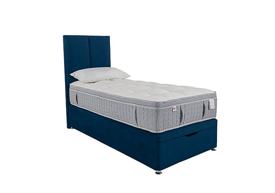 Millbrook - PureTech Pillow Top End Ottoman Divan Set - Single - Blue