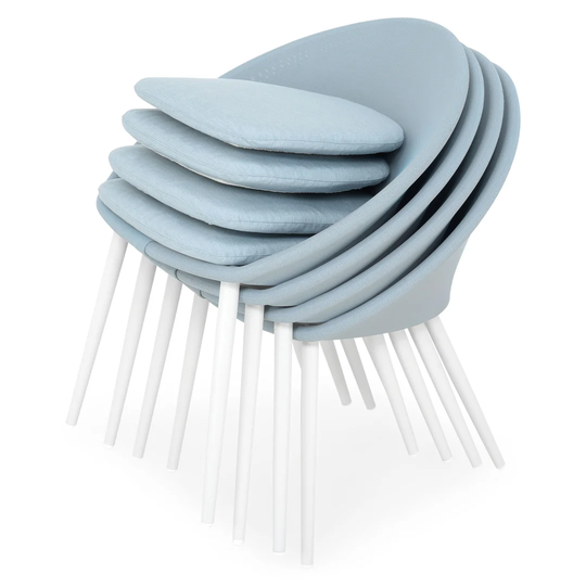 Emek Stacking Garden Chair with Cushion