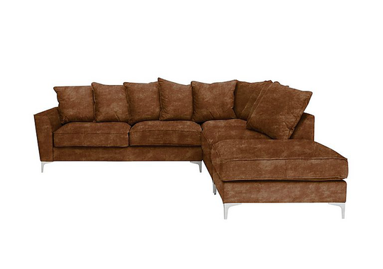 Legend Pillow Back Fabric Corner Sofa