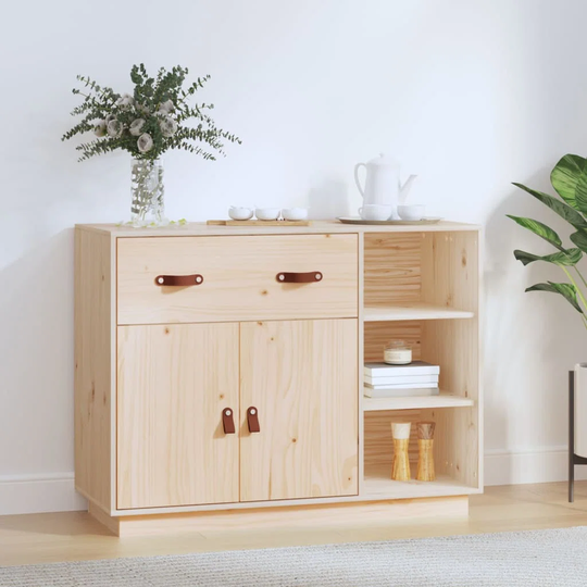 Toth 98.5Cm 1 Drawer Solid Wood Sideboard