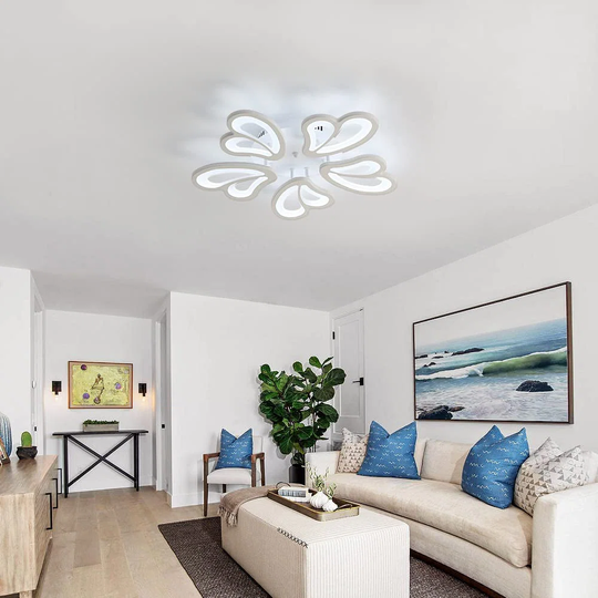 Aviara Ceiling Light 57Cm Simple LED Semi Flush Mount