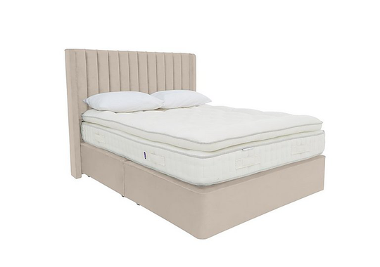 Harrison Spinks - Yorkshire 10,000 Divan Set - King Size - Cream