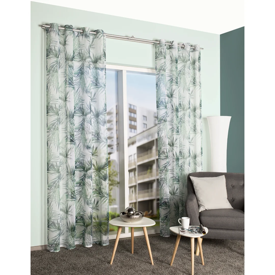 Mirando Eyelet Semi Sheer Curtain