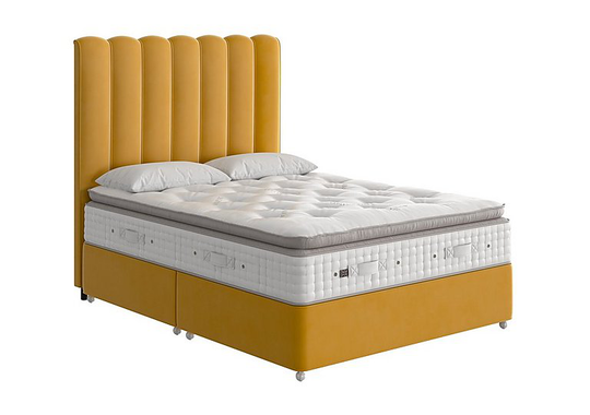 Vispring - Duchess Pillow Top Divan Set - Super King - Yellow