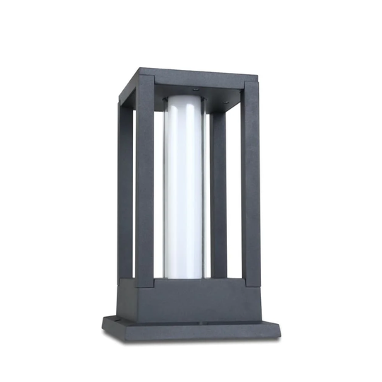 Australind Anthracite Grey 25.5Cm H Integrated LED Pedestal Light