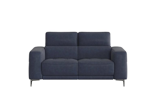 Adama 2 Seater Fabric Sofa - Blue