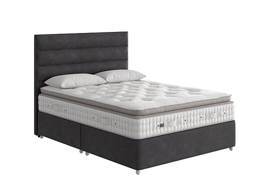 Vispring - Baroness Pillow Top Divan Set - Double - Grey