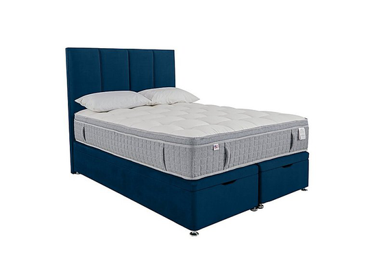 Millbrook - PureTech Pillow Top End Ottoman Divan Set - King Size - Blue
