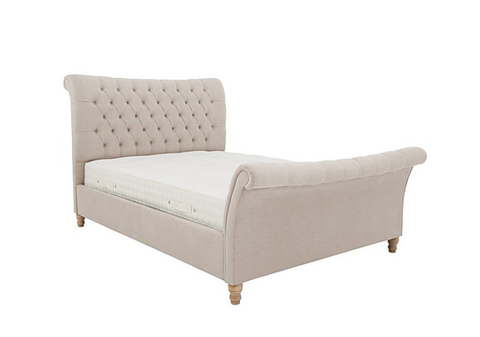 Evie Bed Frame - Super King - Beige
