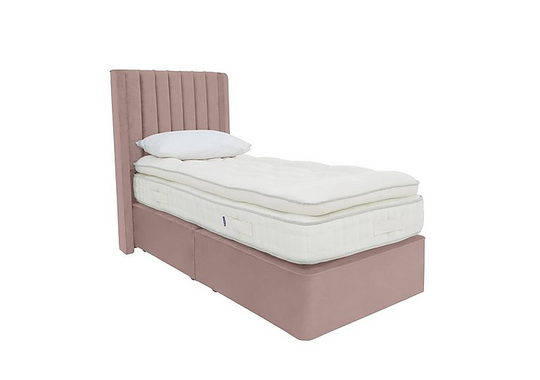 Harrison Spinks - Yorkshire 10,000 Divan Set - Single - Pink