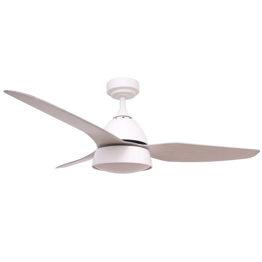 122Cm Zuzana 3 - Blade LED Ceiling Fan with Remote Control and Light Kit Included