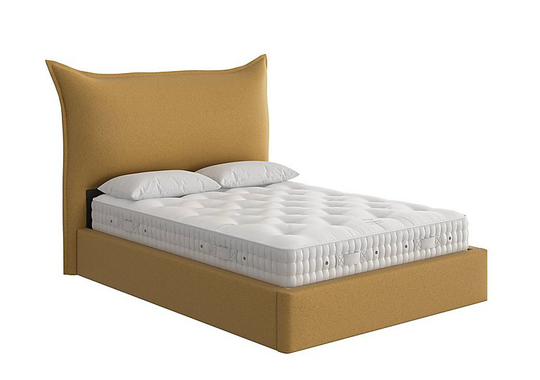 Lunar Manual Lift Ottoman Bed Frame - Double - Yellow