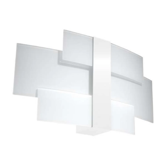 Celia 2 - Light White Flush Mounted Sconce