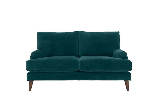 The Lounge Co. - Primrose 2 Seater Fabric Sofa - Teal