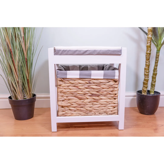 Arthus Wicker Storage Bench