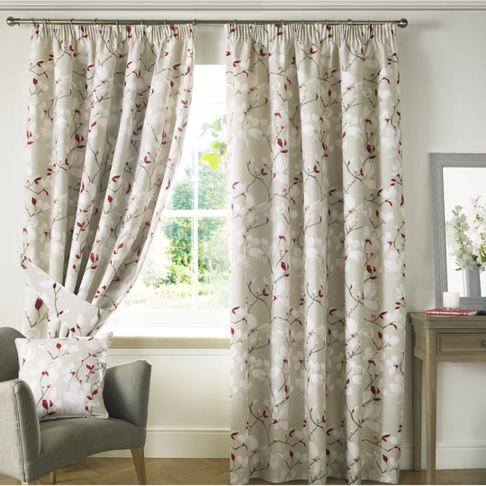 Anita Pencil Pleat Room Darkening Curtains