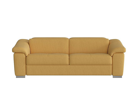 Nicoletti - Galileo 3 Seater Fabric Sofa - Yellow