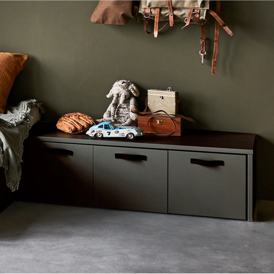 Roding Wood Storage Bench