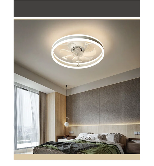 Ceiling fan with LED lighting 00E52E0411B94557A47F231D2BE9D6AB ceiling lamp 50cm 96W remote control light color/brightness adjustable dimmable LED cei