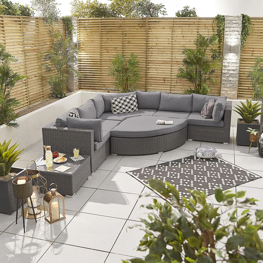 Heritage Hampton Deluxe Corner Sofa Set - Willow