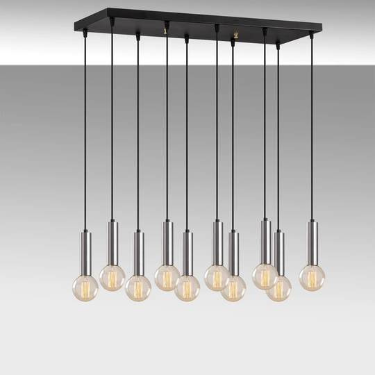 Breck 10 - Light Kitchen Island Bulb Pendant