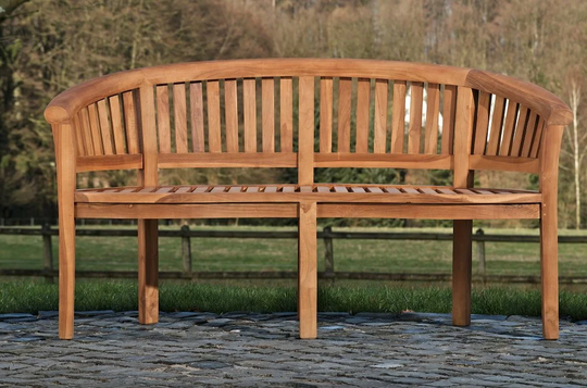 Darcy Teak Traditional Bench