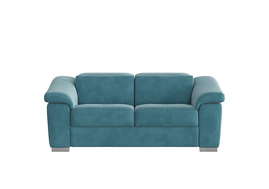 Nicoletti - Galileo 2 Seater Fabric Sofa - Blue