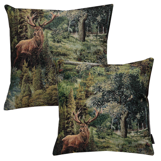 Forest Square Euro Cushion Cover